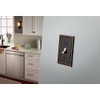 Franklin Brass W35058-VBC-C Classic Beaded single Toggle Switch Wall Plate
