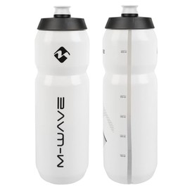 Waterbottle M-Wave, Plastic, 750 Ml, White/Black/White, On Card