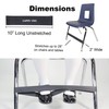Chair Bands for Kids with Fidgety Feet Black Flexible Classroom