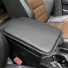Car Center Console Cover, PU Leather Armrest Pad Cover, Universal
