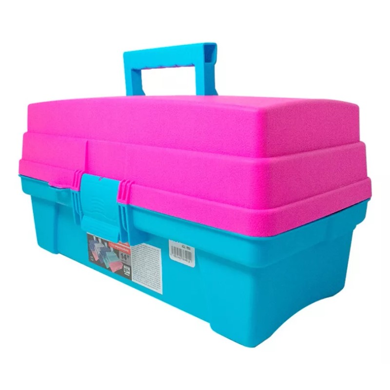 Santul Caja Herramientas Santul Plástica 14 2 Bandejas Color Morada