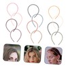 WOONEKY 12pcs Elegant Spa Headband for Women Skincare Headband Slip