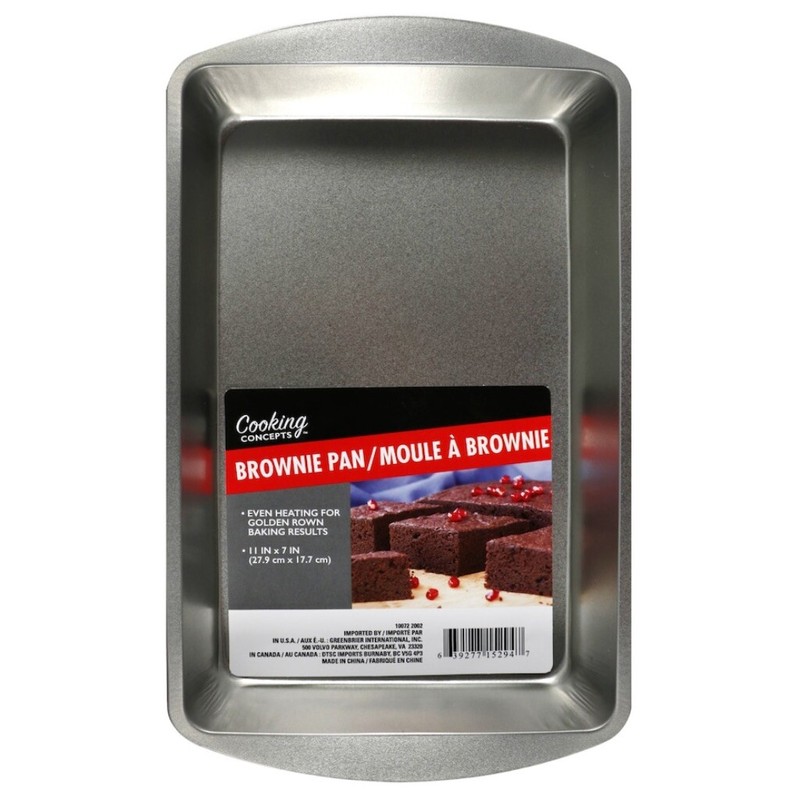 Cooking concept Set of 3 11"×7" Rectangle Baking pans Cookie