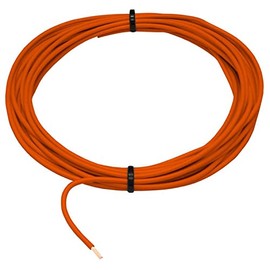 Flry Vehicle Cable Orange 1.5 mm² Round Cable Stranded Car Power Cable 10 m