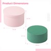 Round Floral Foam Present Box, Pink Floral Present Box with