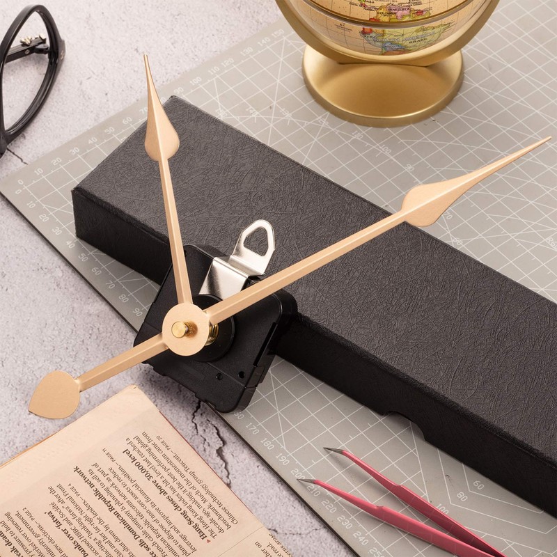 High Torque Quartz Clock Movement Mechanism Replacement Parts with 2