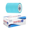 Dynarex 3302 Sensi-Wrap Self-Adherent Bandage Roll, Light Blue, 2" x
