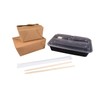 Karat U9050 9” Wrapped Bamboo Chopsticks - White (Case of