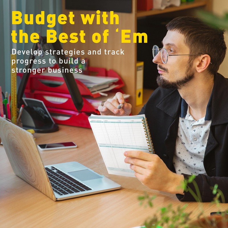 S&O Income and Expense Tracker Notebook for Better Money Management
