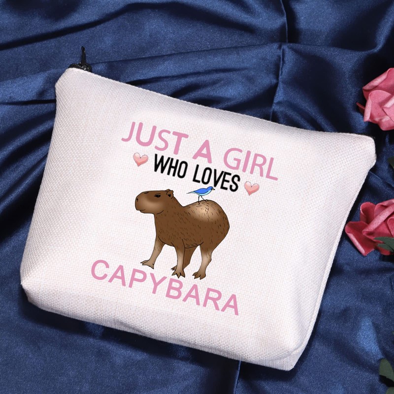 Capybara Gift Capybara Lovers Gift Just a Girl Who Loves