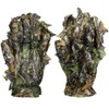 RALSPEC 3D Camouflage Ghillie Gloves Hunting Airsoft Photographer Sniper Real