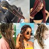 4 Pieces 5M Dreadlock Braids Hair Accessories Braiding Hair Deco