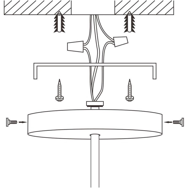 KCO Lighting 4.7" Round Canopy Kit Brass Modern Chandelier Ceiling