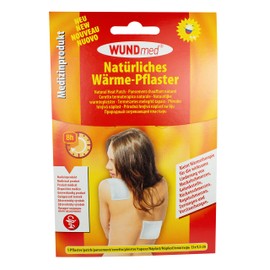 Wundmed Heat Plaster, Pain Plaster, 13 x 9.5 cm In Economy Pack 02-050