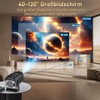 Projector 4K Projector Full HD 1080P Android Portable Projector, Mini