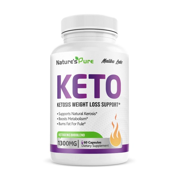 Malibu Labs Natures Pure Keto, Advanced Formula, Made in The