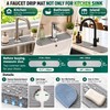 Water Absorbent Faucet Mat for Kitchen & Bathroom Sinks –