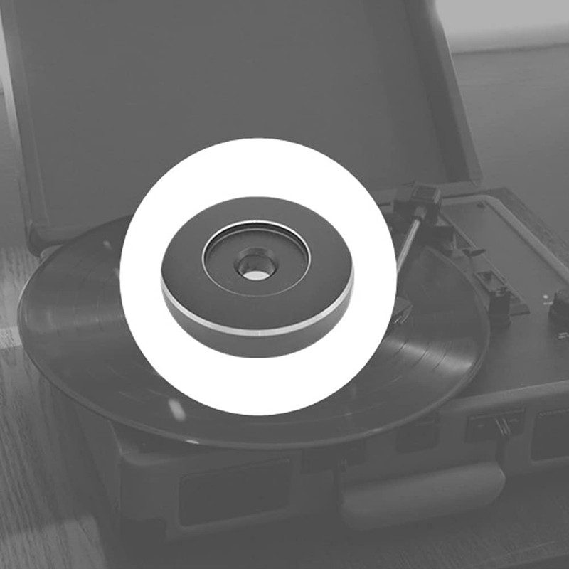 ALEOHALTER 45RPM Adapter for 7 Inch Vinyl Record Dome 45