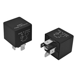 SWQS 2 PCS P6STD FOAB-14B192-AA Automotive Relays, 12V 5 Pin Fuel Pump Starter Relays for Ford F-150, Explorer, Expedition, Transit, Ensure Stable Operation of Automotive Electrical Systems