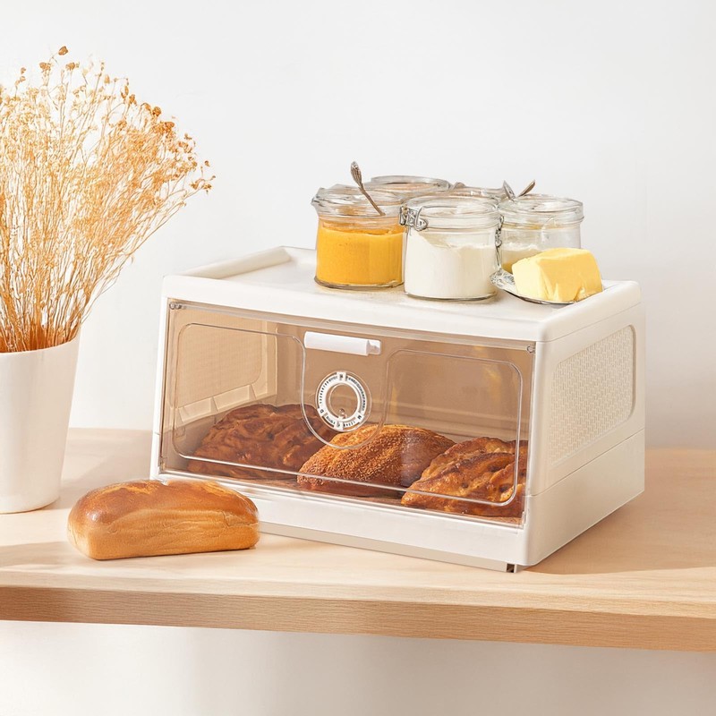 ANYPROLUS Large Bread Box for Kitchen Countertop, Bread Storage for