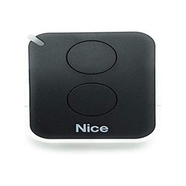 Nice ERA ONE2 2 Channel Remote Control for Gates and Garage Doors 433.92 MHz Black/White