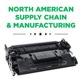 Clover Remanufactured High Yield Toner Cartridge (Reused OEM Chip) Replacement for HP 58X (CF258X) | Black