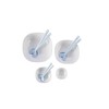 Synthesis Salad Servers Small 2-Piece Nordic Blue