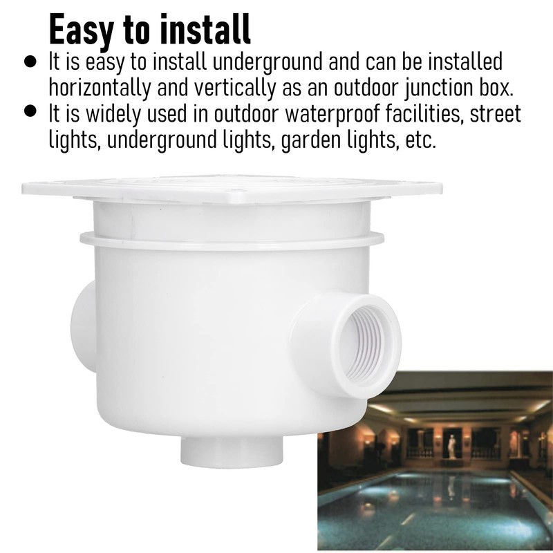 Waterproof Junction Box, Underwater Light Junction Box Waterproof Electrical Box