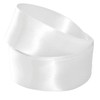 White Satin Ribbon - 50mm Wide - 3 Meters -