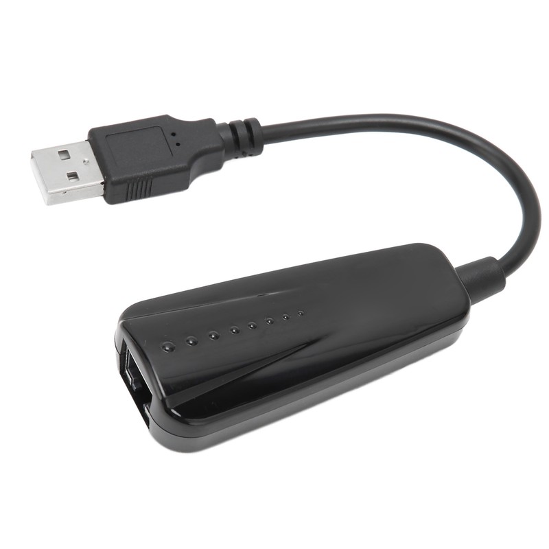 USB to Ethernet Adapter USB 2.0 to 10/100Mbps Pluggable LAN