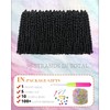 Passion Twist Crochet Hair for Black Women-10 Inch 8 Packs