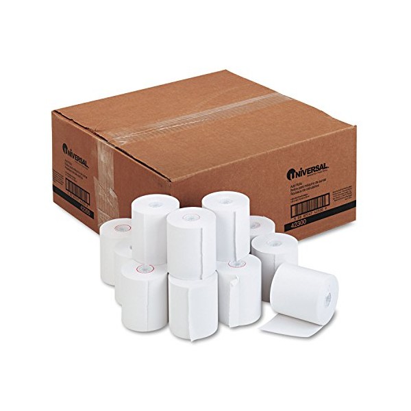 UNV42300 - Universal 1-Ply Cash Register/Point of Sale Roll