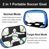 Houzefun Small Soccer Goals for Backyard, 4'x 3' Portable Soccer