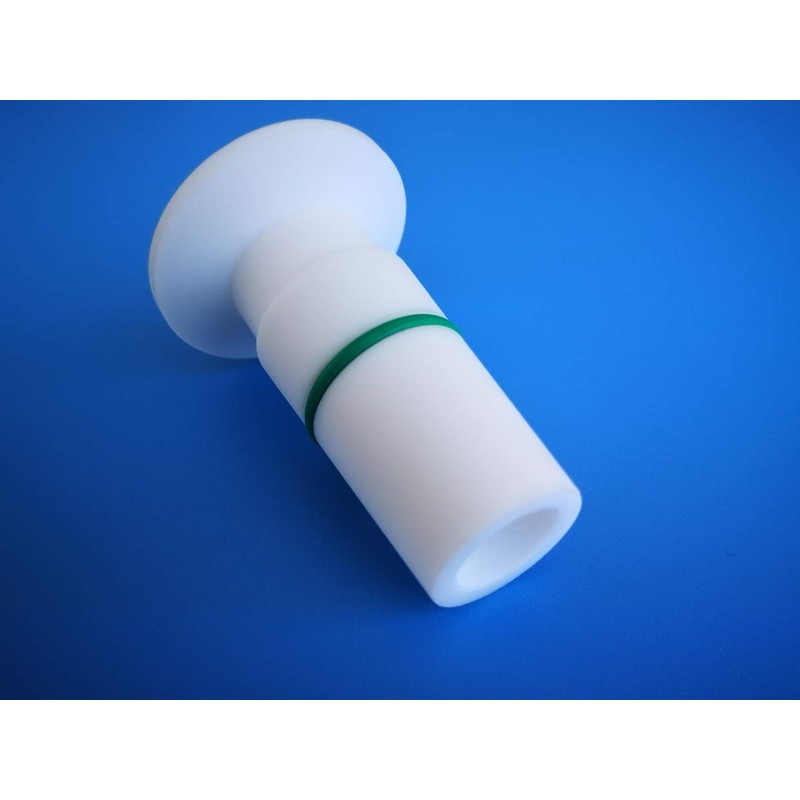 PTFE 24/40 to KF25 Flange Adapter with Viton O Ring