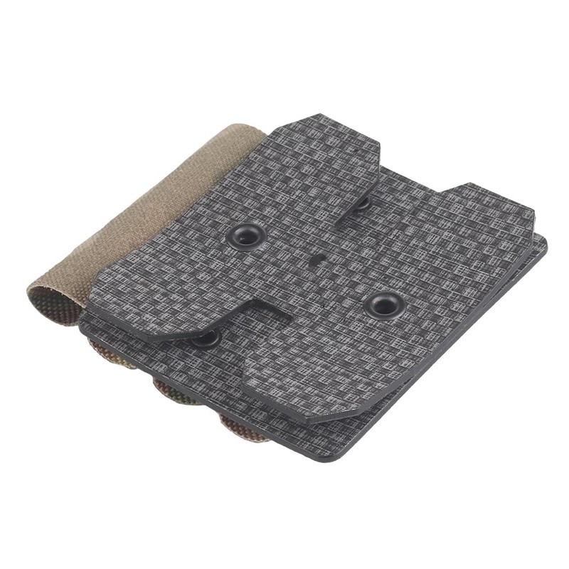 Tactical Glow Stick Pouch Chemlight Pen Holder Flashlight Battery Organizer