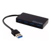TechMel 4 Puertos Multi Conector Hub Usb 3.0 Para Windows