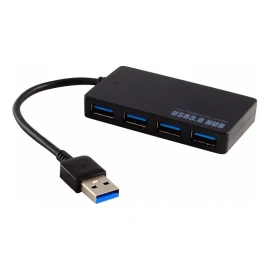 TechMel 4 Puertos Multi Conector Hub Usb 3.0 Para Windows 5gbps