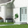 Garden Hose Holder Wall Mount - Aluminum Hose Hanger for