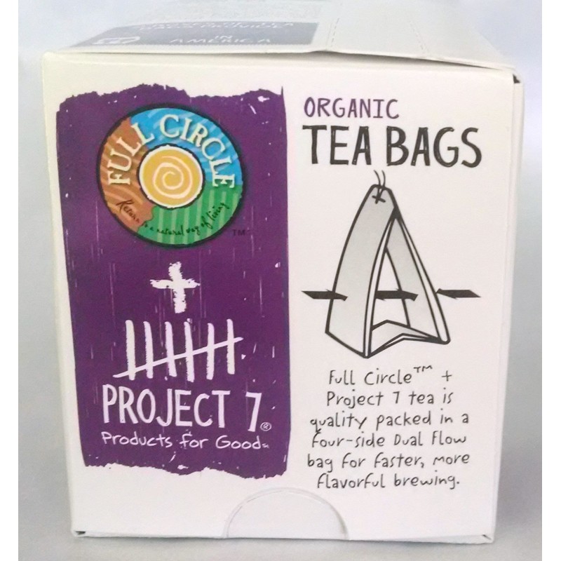 b'Full Circle Organic Tea, Green Tea, 20 Tea Bags (Pack