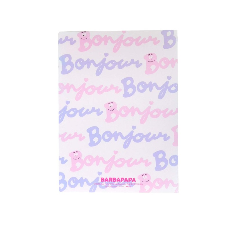 Greeting Life Barbapapa Smart Ring Binder Bonjour BBZ-191