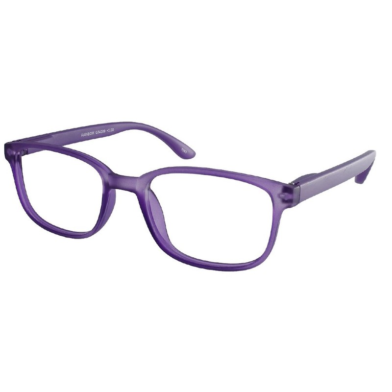 I NEED YOU Lesebrille Rainbow, 3.00 Dioptrien, lila
