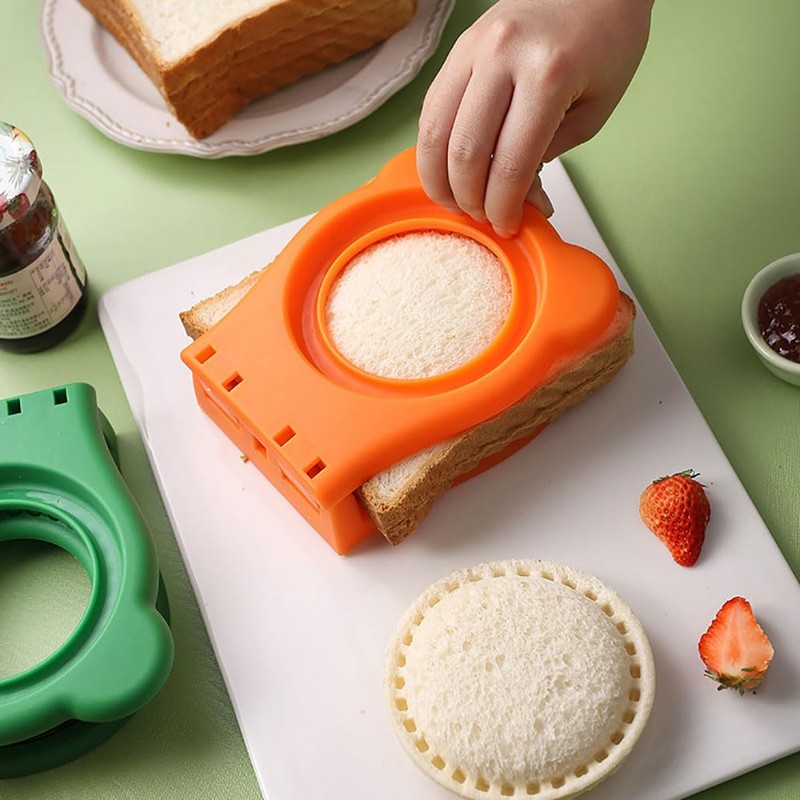 Heatunk Stainless Steel Sandwich Cutter and Sealer: Make Uncrustables for