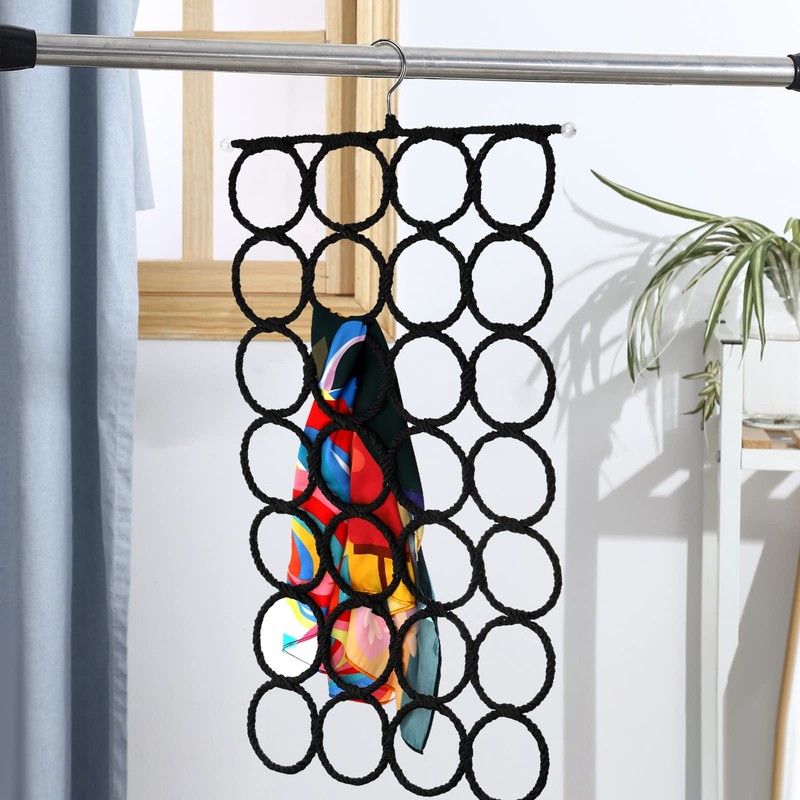 Tosnail Pack of 2 Scarf Hanger Holder Organizer Space Saver
