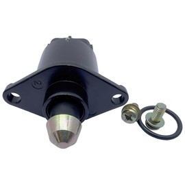 TorqueVance 4874373AB Fits D-odge Dakota 1999-2002 J-eep Cherokee 1998-2001 Grand Cherokee Wrangler 1998-2004 2.5L 4.0L AC176 53030821 2H1094 IAC Idle Air Control Valve