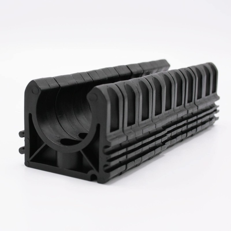 PVC Pipe Clamps Set, 20 mm, Plastic, Pack of 10,