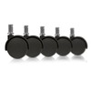 Slipstick CB682 2 Inch Replacement Office Chair Wheels (Set of