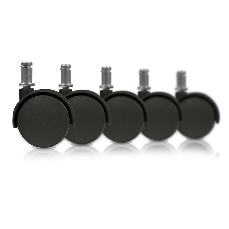 Slipstick CB682 2 Inch Replacement Office Chair Wheels (Set of
