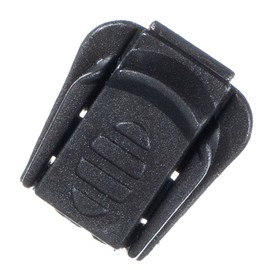 West Coast Paracord Plastic Zipper Pull Tabs - Camping, Backpack, Tactical Bag (Black, 5 Pack)