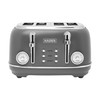 Haden Chelsea 4 Slice Wide Slot Toaster with Adjustable Browning