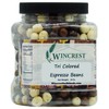 Chocolate Espresso Beans - 24 Oz Tub (Tri Color)